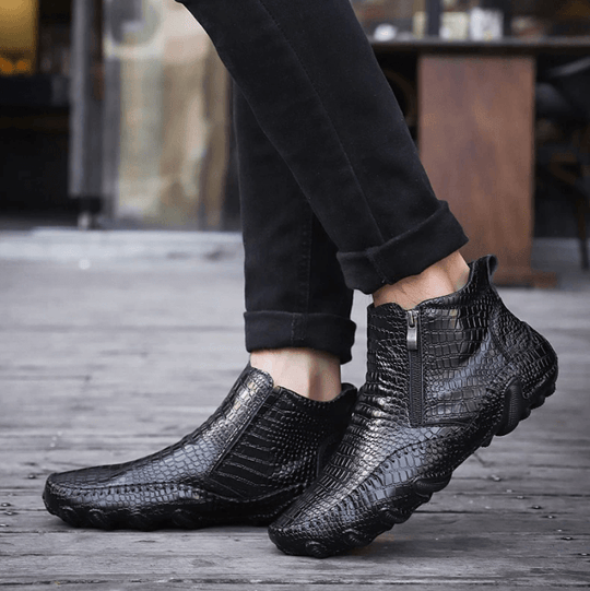 Stiefel Aus Rindsleder