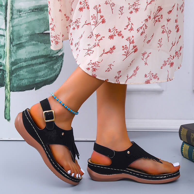 Strand Sandalen Mit Quasten