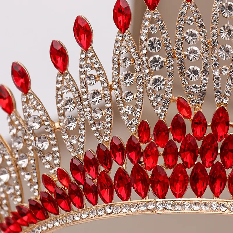 Strass Kristall Tiara