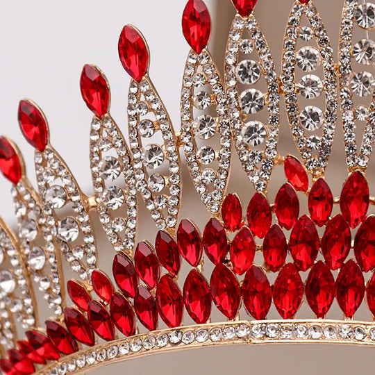 Strass Kristall Tiara