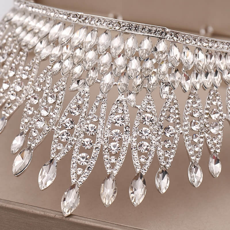Strass Kristall Tiara