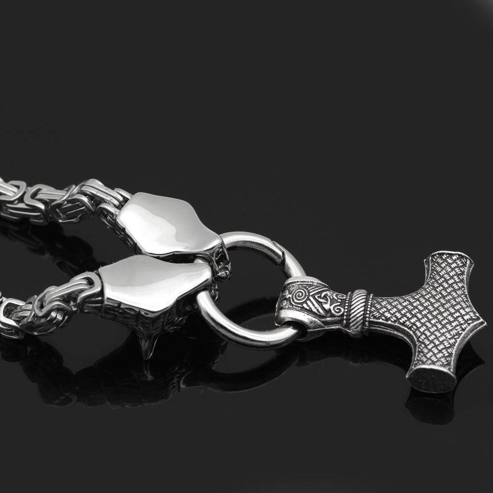 Thor Hammer Anhänger Halskette