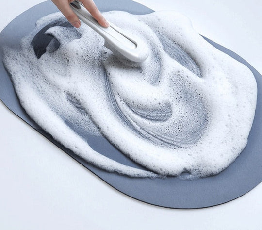 Ultra-Absorbierender Ovaler Badteppich