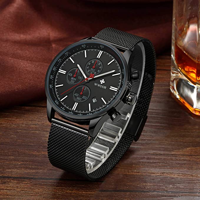 Ultradünne Chronographen-Armbanduhr