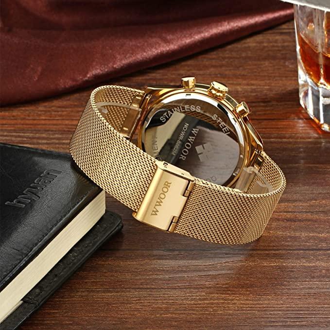 Ultradünne Chronographen-Armbanduhr