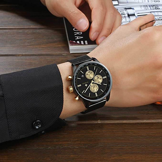 Ultradünne Chronographen-Armbanduhr