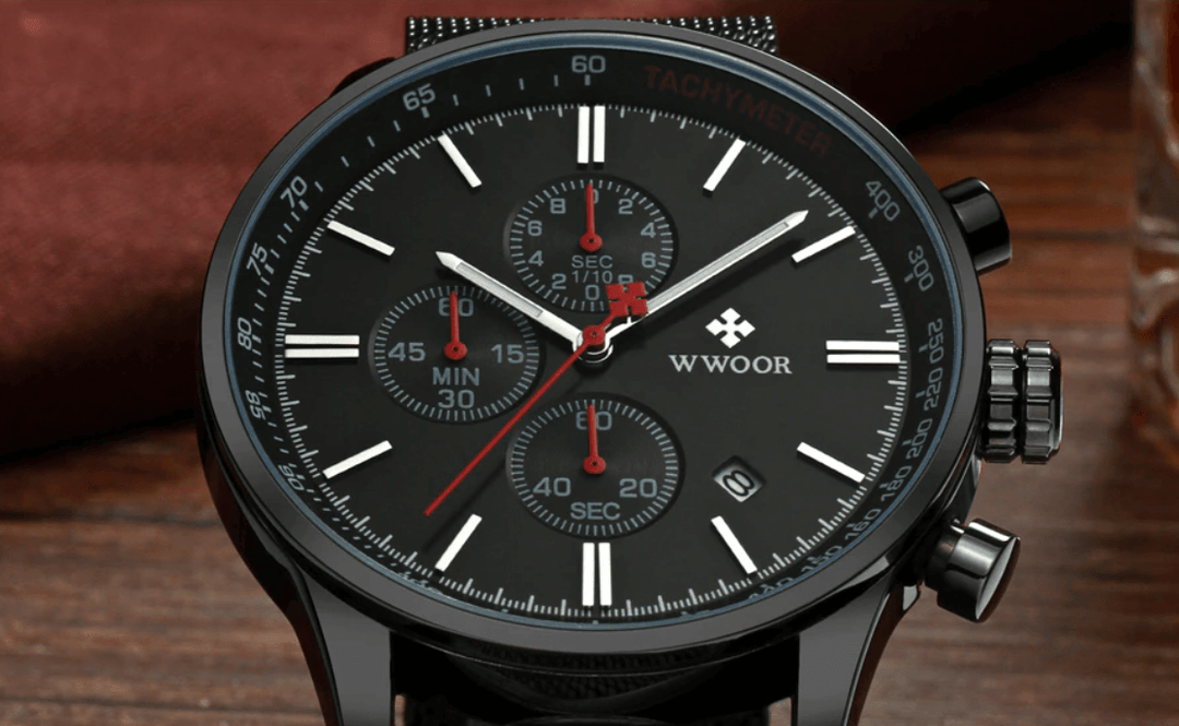 Ultradünne Chronographen-Armbanduhr