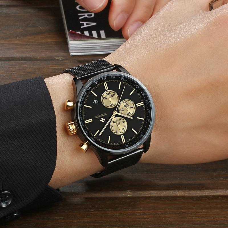 Ultradünne Chronographen-Armbanduhr