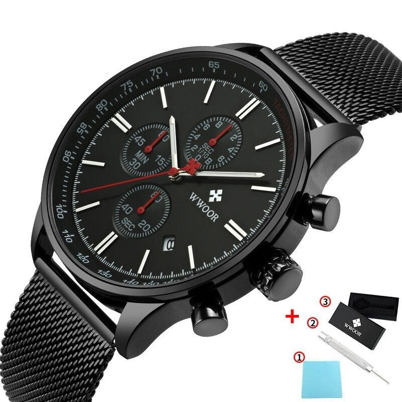 Ultradünne Chronographen-Armbanduhr