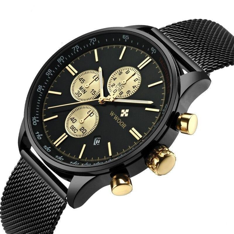 Ultradünne Chronographen-Armbanduhr
