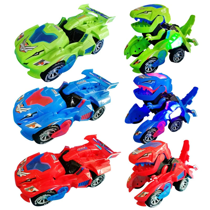 Verwandelndes Dinosaurier-Led-Auto