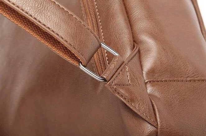 Vintage Kunstleder-Rucksack