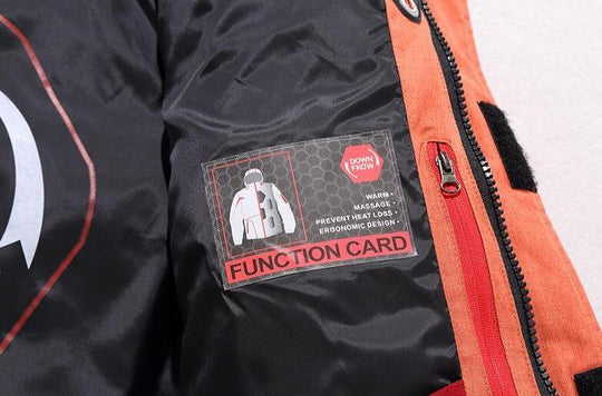 Warme Dicke Kapuzen-Pufferjacke