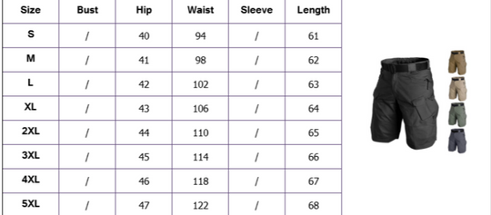 Wasserdichte Taktische Shorts
