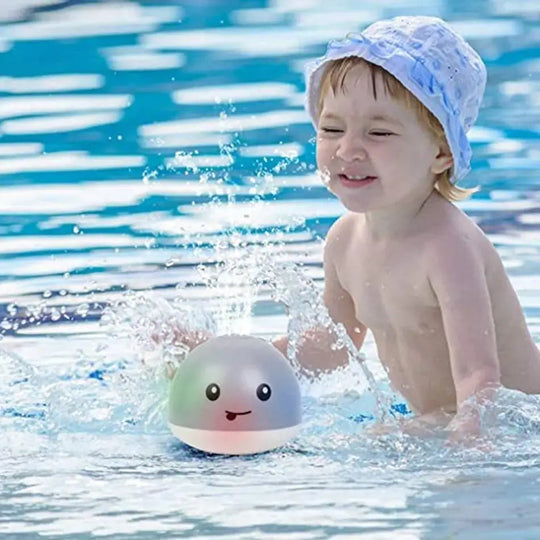 Wassersprüh-Wal Badespielzeug