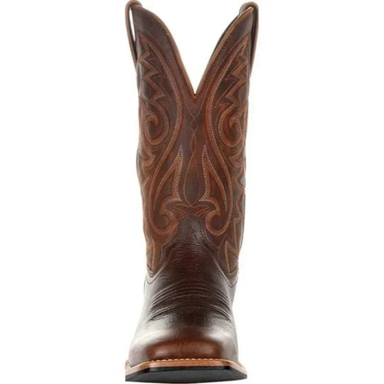 Leren cowboylaarzen voor heren