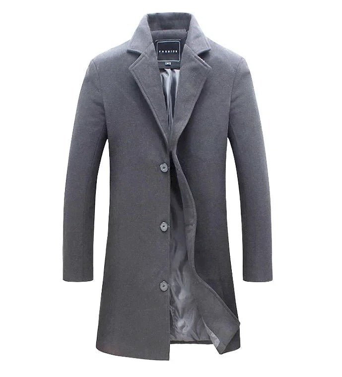 Slim fit zakelijke herenjas