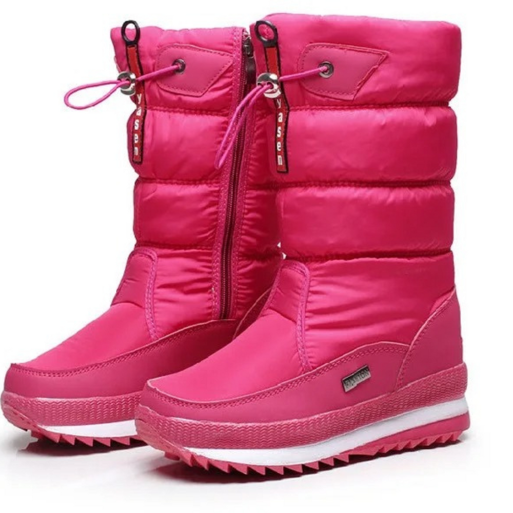 Winterstiefel aus dickem Plüsch für Frauen